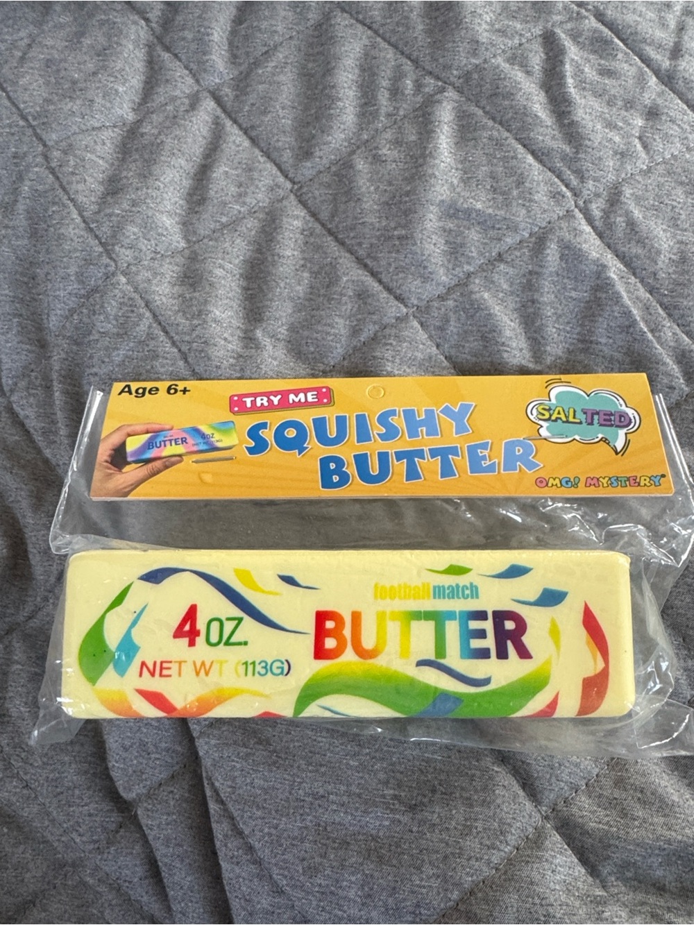 Squishy Butter Toy  World Cup edition
